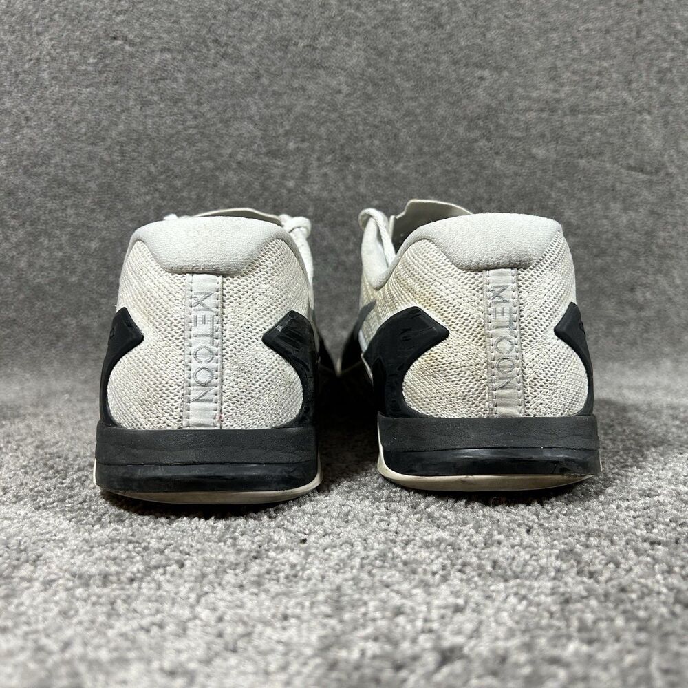 NIKE Metcon 3 852928-005 Men's Size 15 Black White Cross Training Shoes Used - Picture 8 of 14